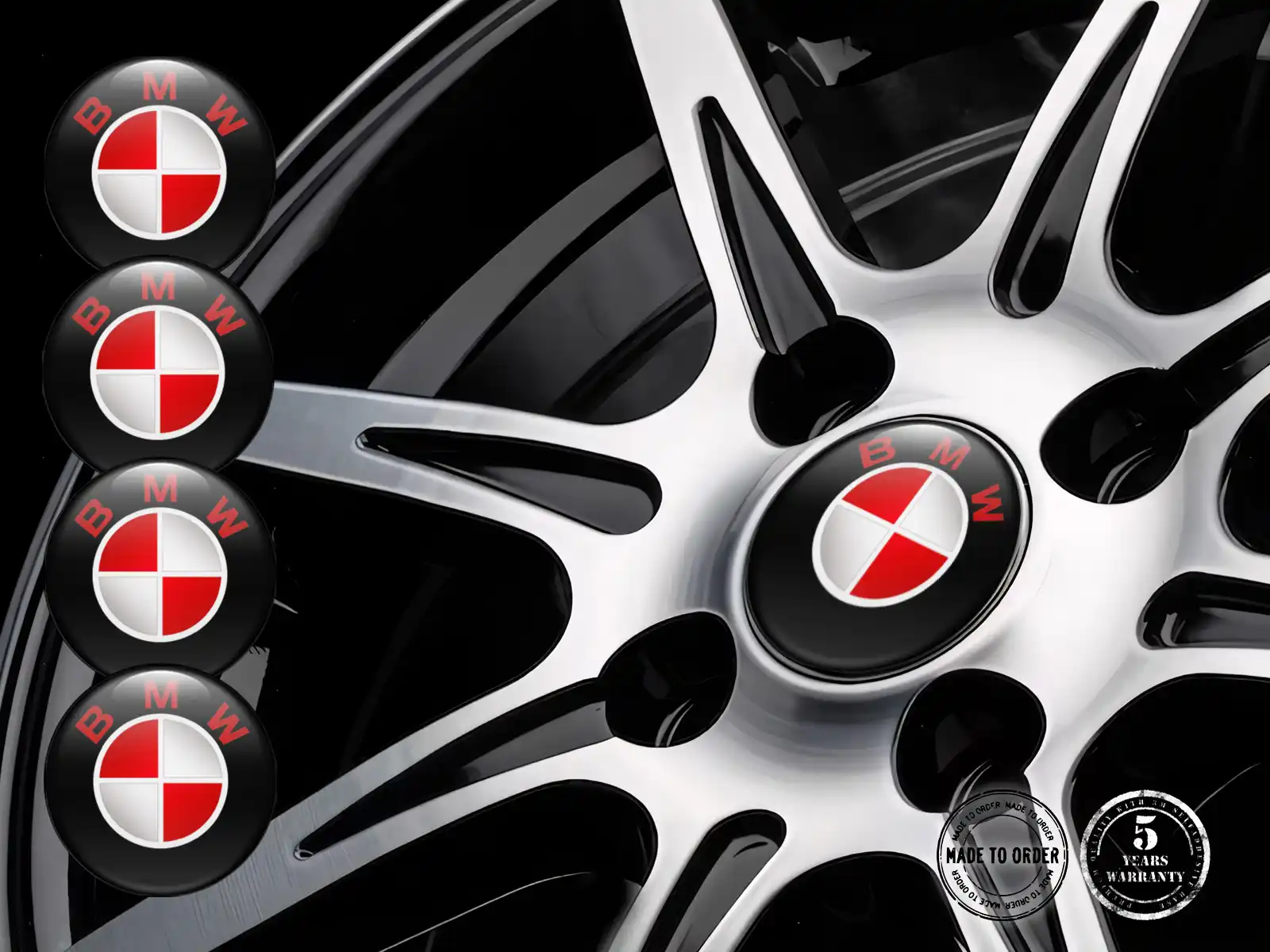 BMW Calcomanías Aro Edición Prisma Cuántico Premium